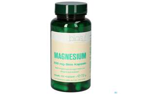 Sie sehen eine Packung Bios Magnesium 200mg 100 Kapseln, Produktbild: 01 Bios Magnesium 200mg 100 Kapseln, A-Nr.: 4334040 - 01