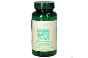 Sie sehen eine Packung Bios Mango Ananas Papaya 100 Kapseln, Produktbild: 01 Bios Mango Ananas Papaya 100 Kapseln, A-Nr.: 4076810 - 01