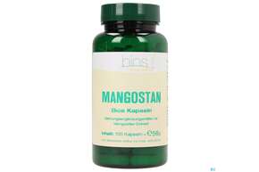 Sie sehen eine Packung Bios Mangostan 100 Kapseln, Produktbild: 01 Bios Mangostan 100 Kapseln, A-Nr.: 4185775 - 01