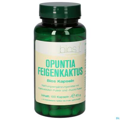 Bios Opuntia Feigenkaktus 100 Kapseln, A-Nr.: 3892631 - 01
