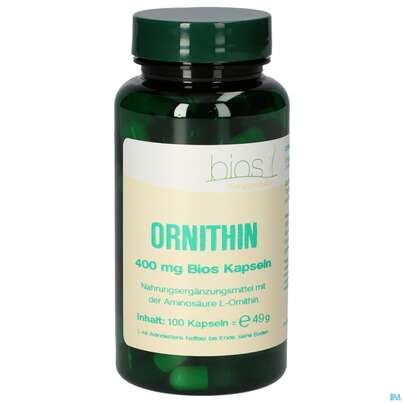 Bios Ornithin 400mg 100 Kapseln, A-Nr.: 4247111 - 01