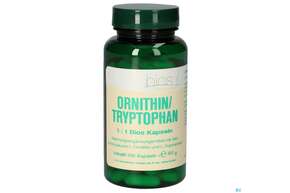 Sie sehen eine Packung Bios Ornithin/tryptophan 1:1 100 Kapseln, Produktbild: 01 Bios Ornithin/tryptophan 1:1 100 Kapseln, A-Nr.: 4247140 - 01