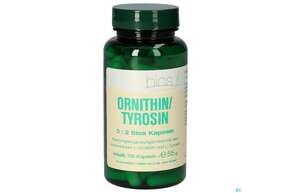 Sie sehen eine Packung Bios Ornithin/tyrosin 3:2 100 Kapseln, Produktbild: 01 Bios Ornithin/tyrosin 3:2 100 Kapseln, A-Nr.: 4247157 - 01