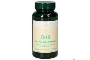 Sie sehen eine Packung Bios Q-10 150mg 100 Kapseln, Produktbild: 01 Bios Q-10 150mg 100 Kapseln, A-Nr.: 3892909 - 01