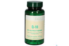 Sie sehen eine Packung Bios Q-10 60mg 100 Kapseln, Produktbild: 01 Bios Q-10 60mg 100 Kapseln, A-Nr.: 3892849 - 01