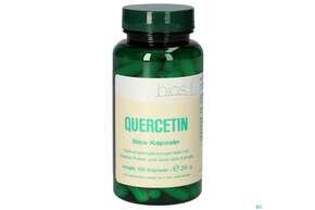 Sie sehen eine Packung Bios Quercetin 100 Kapseln, Produktbild: 01 Bios Quercetin 100 Kapseln, A-Nr.: 3892967 - 01