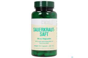 Sie sehen eine Packung Bios Sauerkrautsaft 100 Kapseln, Produktbild: 01 Bios Sauerkrautsaft 100 Kapseln, A-Nr.: 3893139 - 01