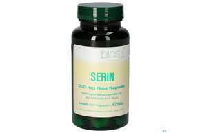 Sie sehen eine Packung Bios Serin 500mg 100 Kapseln, Produktbild: 01 Bios Serin 500mg 100 Kapseln, A-Nr.: 4247306 - 01