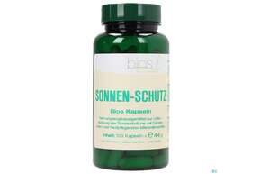 Sie sehen eine Packung Bios Sonnen-schutz 100 Kapseln, Produktbild: 01 Bios Sonnen-schutz 100 Kapseln, A-Nr.: 3893197 - 01