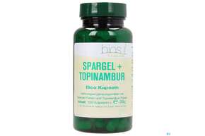 Sie sehen eine Packung Bios Spargel + Topinambur 100 Kapseln, Produktbild: 01 Bios Spargel + Topinambur 100 Kapseln, A-Nr.: 3893234 - 01