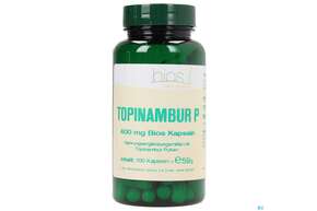 Sie sehen eine Packung Bios Topinambur Pulver 100 Kapseln, Produktbild: 01 Bios Topinambur Pulver 100 Kapseln, A-Nr.: 3893317 - 01