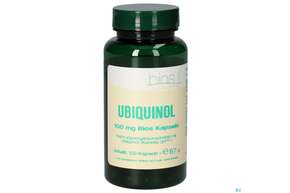 Sie sehen eine Packung Bios Ubiquinol 100mg 100 Kapseln, Produktbild: 01 Bios Ubiquinol 100mg 100 Kapseln, A-Nr.: 5302958 - 01
