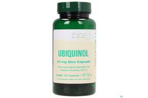 Sie sehen eine Packung Bios Ubiquinol 50mg 100 Kapseln, Produktbild: 01 Bios Ubiquinol 50mg 100 Kapseln, A-Nr.: 4089072 - 01