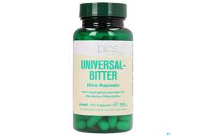 Sie sehen eine Packung Bios Universalbitter 100 Kapseln, Produktbild: 01 Bios Universalbitter 100 Kapseln, A-Nr.: 3893375 - 01
