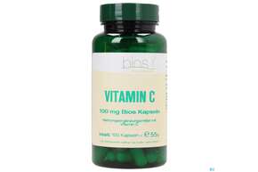 Sie sehen eine Packung Bios Vitamin C 100mg 100 Kapseln, Produktbild: 01 Bios Vitamin C 100mg 100 Kapseln, A-Nr.: 3893530 - 01