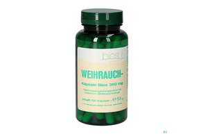 Sie sehen eine Packung Bios Weihrauch Kapseln 350mg 100 Stk, Produktbild: 01 Bios Weihrauch Kapseln 350mg 100 Stk, A-Nr.: 3893613 - 01