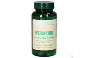 Sie sehen eine Packung Bios Weisskohl Kapseln 100 Kapseln, Produktbild: 01 Bios Weisskohl Kapseln 100 Kapseln, A-Nr.: 4049121 - 01