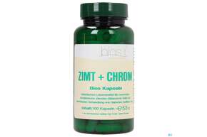Sie sehen eine Packung Bios Zimt + Chrom 100 Kapseln, Produktbild: 01 Bios Zimt + Chrom 100 Kapseln, A-Nr.: 3893688 - 01