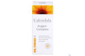 Sie sehen eine Packung Calendula Dr.theiss Augen-complex 15ml, Produktbild: 01 Calendula Dr.theiss Augen-complex 15ml, A-Nr.: 1771840 - 01