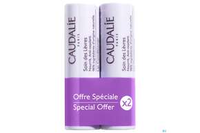 Sie sehen eine Packung Caudalie Lippenpflege Duo 2st, Produktbild: 01 Caudalie Lippenpflege Duo 2st, A-Nr.: 5715620 - 01