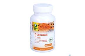 Sie sehen eine Packung Curcuma Kapseln/forte Bio -raab 90st, Produktbild: 01 Curcuma Kapseln/forte Bio -raab 90st, A-Nr.: 5207645 - 01