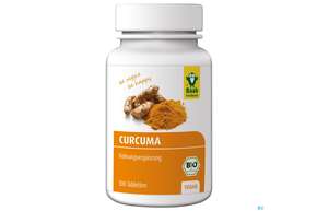 Sie sehen eine Packung Curcuma Tabl Bio Vegan -raab 300st, Produktbild: 01 Curcuma Tabl Bio Vegan -raab 300st, A-Nr.: 4350990 - 01