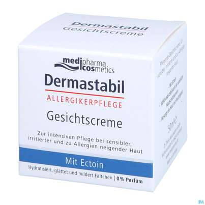 Sie sehen eine Packung Dermastabil Gesichtscreme 50ml, Produktbild: 04 Dermastabil Gesichtscreme 50ml, A-Nr.: 5429914 - 04