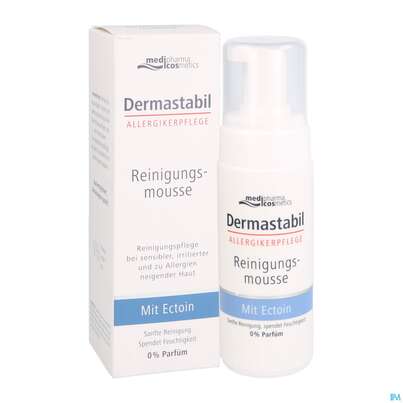 Sie sehen eine Packung Dermastabil Reinigungsmousse 150ml, Produktbild: 07 Dermastabil Reinigungsmousse 150ml, A-Nr.: 5429937 - 07