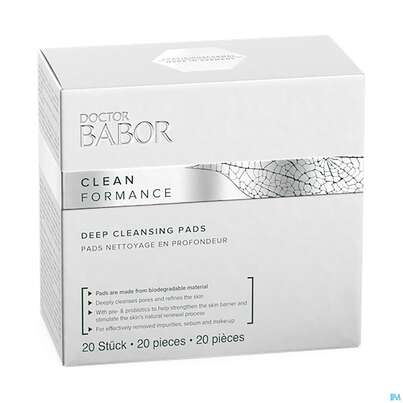 Dr.babor Cleanformance Deep Cleansing Pads 48006 20st, A-Nr.: 5579565 - 01