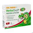 Sie sehen eine Packung Dr.theiss Herbalsept Kids Lutscher Husten 6st, Produktbild: 02 Dr.theiss Herbalsept Kids Lutscher Husten 6st, A-Nr.: 5790604 - 02