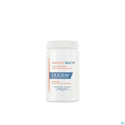 Sie sehen eine Packung Ducray Anacaps F.d.haar Haarausfall Kapseln Reaktiv23 30st, Produktbild: 08 Ducray Anacaps F.d.haar Haarausfall Kapseln Reaktiv23 30st, A-Nr.: 5744969 - 08