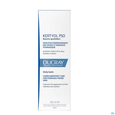 Sie sehen eine Packung Ducray Kertyol P.s.o Balsam Neu 200ml, Produktbild: 06 Ducray Kertyol P.s.o Balsam Neu 200ml, A-Nr.: 5684581 - 06