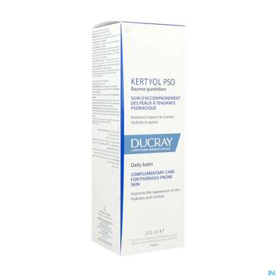 Sie sehen eine Packung Ducray Kertyol P.s.o Balsam Neu 200ml, Produktbild: 07 Ducray Kertyol P.s.o Balsam Neu 200ml, A-Nr.: 5684581 - 07