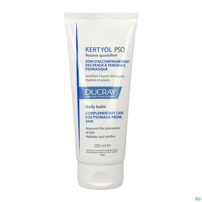 Sie sehen eine Packung Ducray Kertyol P.s.o Balsam Neu 200ml, Produktbild: 08 Ducray Kertyol P.s.o Balsam Neu 200ml, A-Nr.: 5684581 - 08