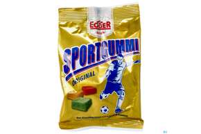 Sie sehen eine Packung Egger Sportgummi Beute 75g, Produktbild: 01 Egger Sportgummi Beute 75g, A-Nr.: 0922900 - 01
