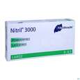 Einmalhandschuhe Eurohelp Puderfrei/latexfrei Nitril Blau L 100st, A-Nr.: 4295297 - 03
