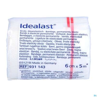 Elastische Binden Idealast 10 Binden Unterverpackt 5mx 6cm 1st, A-Nr.: 1738162 - 04