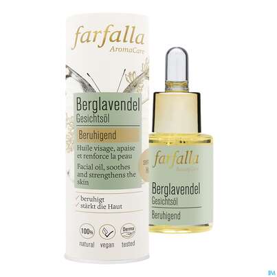 Farfalla Gesichtsoel Berglavendel Beruhigend 15ml, A-Nr.: 5602488 - 01