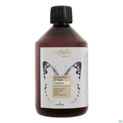 Farfalla Pflegeoel/bio Aprikosenkernoel Verwoehnzeit 500ml, A-Nr.: 5236581 - 02