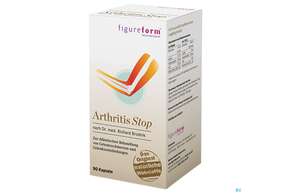 Sie sehen eine Packung Figureform Kapseln Arthritis Stop 90st, Produktbild: 01 Figureform Kapseln Arthritis Stop 90st, A-Nr.: 4053571 - 01