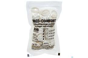 Sie sehen eine Packung Fingerlinge Kondom Gr 4 100st, Produktbild: 01 Fingerlinge Kondom Gr 4 100st, A-Nr.: 1512618 - 01