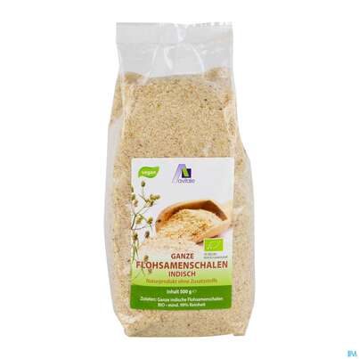 Flohsamenschalen Indisch Bio 500g, A-Nr.: 5296169 - 03
