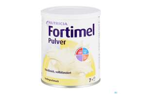 Sie sehen eine Packung Fortimel/pulver Dose 335g Vanille 12st, Produktbild: 01 Fortimel/pulver Dose 335g Vanille 12st, A-Nr.: 3994538 - 01