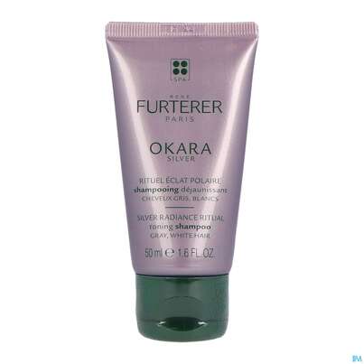 Sie sehen eine Packung Furterer Okara Silver Polarglanz-shampoo 200ml, Produktbild: 04 Furterer Okara Silver Polarglanz-shampoo 200ml, A-Nr.: 5439835 - 04