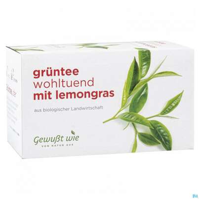 Gewusst Wie Bio Gruentee Lemongrass 20st, A-Nr.: 5286142 - 02