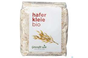 Sie sehen eine Packung Gewusst Wie Bio Haferkleie 500g, Produktbild: 01 Gewusst Wie Bio Haferkleie 500g, A-Nr.: 4110257 - 01