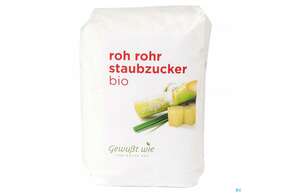 Sie sehen eine Packung Gewusst Wie Bio Rohrstaubzucker 500g, Produktbild: 01 Gewusst Wie Bio Rohrstaubzucker 500g, A-Nr.: 4110205 - 01