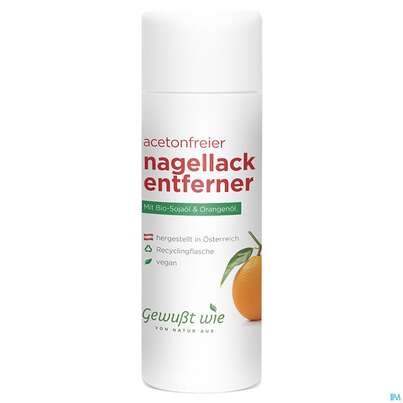 Sie sehen eine Packung Gewusst Wie Nagellackentferner Acetonfrei 150ml, Produktbild: 01 Gewusst Wie Nagellackentferner Acetonfrei 150ml, A-Nr.: 4111216 - 01