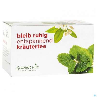 Gewusst Wie Tee/beutel Bleib Ruhig Und Gelassen 20st, A-Nr.: 4622721 - 01