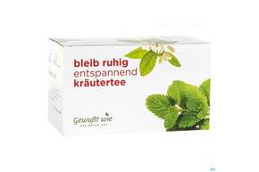 Gewusst Wie Tee/beutel Bleib Ruhig Und Gelassen 20st, A-Nr.: 4622721 - 01